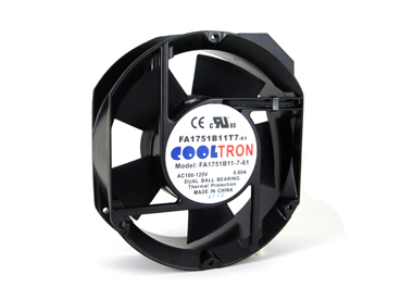 The majority of fans larger than 120mm are designed to have a very 